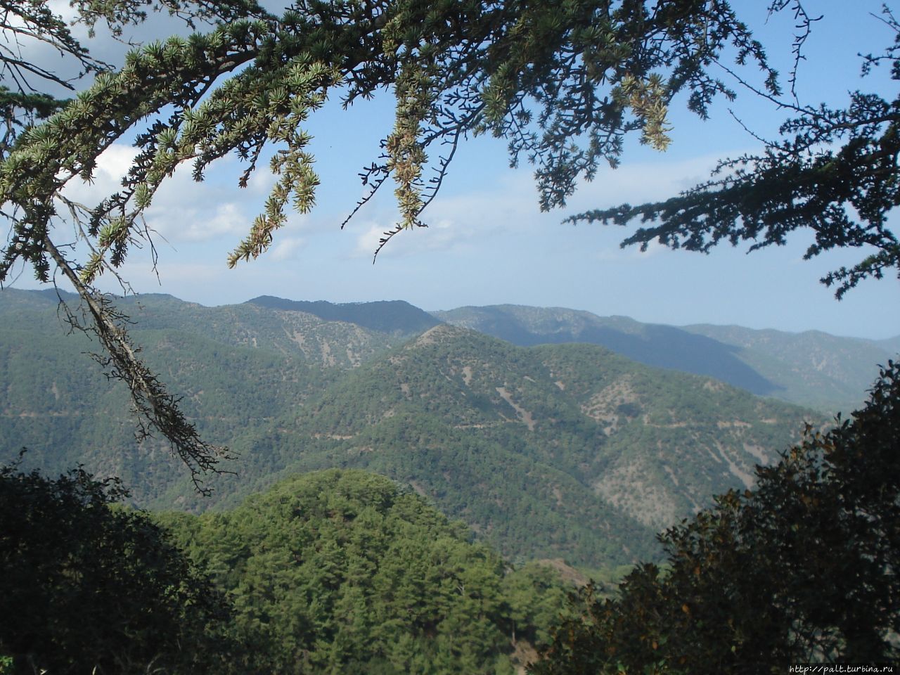 Головокружительные горы Троодас Протарас, Кипр