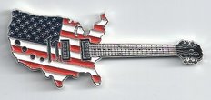 USA map guitar — Rick Nelson of Cheap Trick