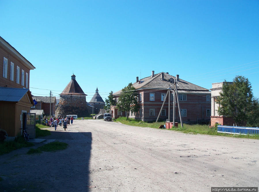 улица в посёлке Соловецкие острова, Россия