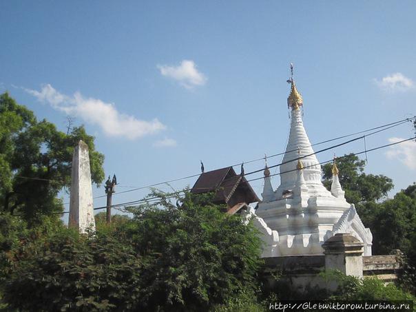 Прогулка у причала в старом Багане Баган, Мьянма
