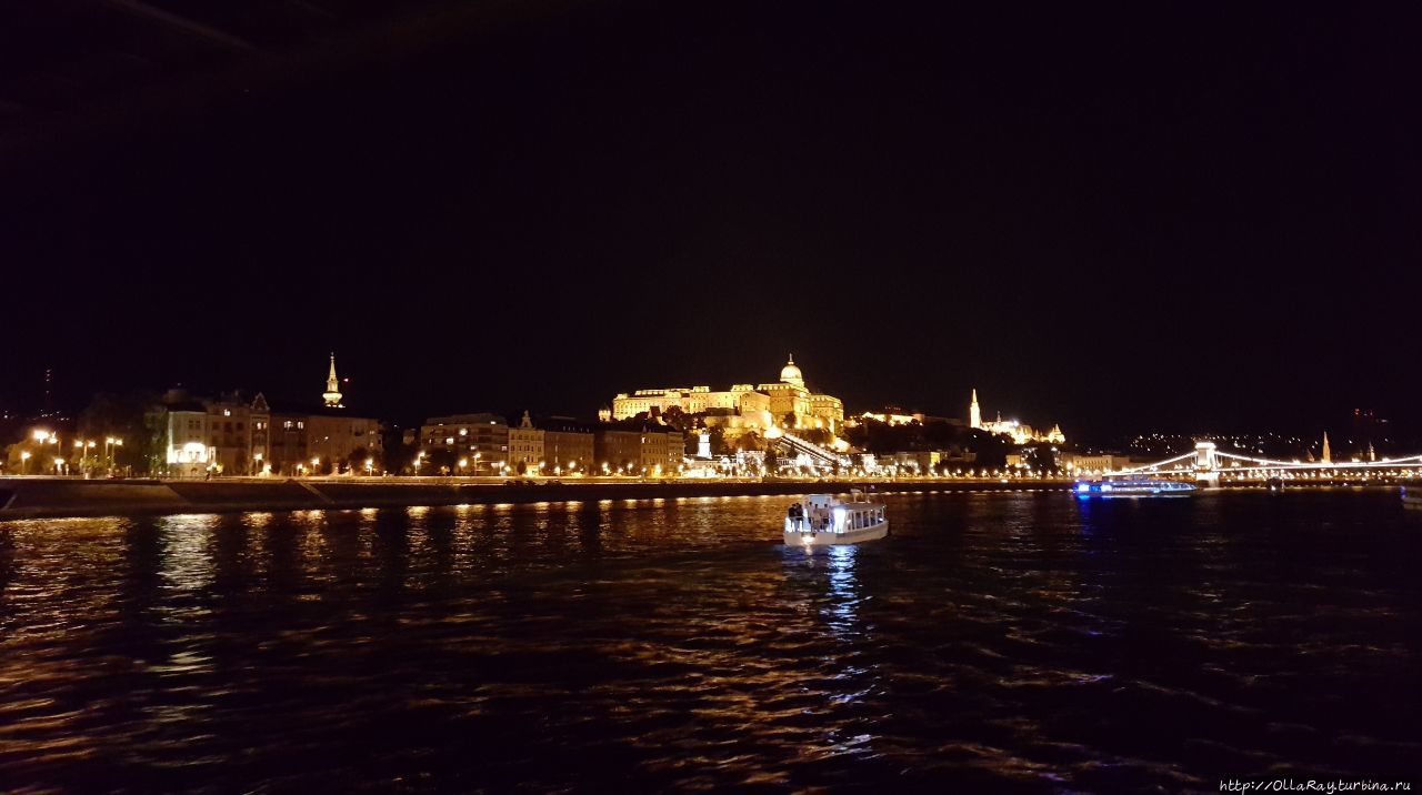 Вид на Будайский замок Будапешт, Венгрия