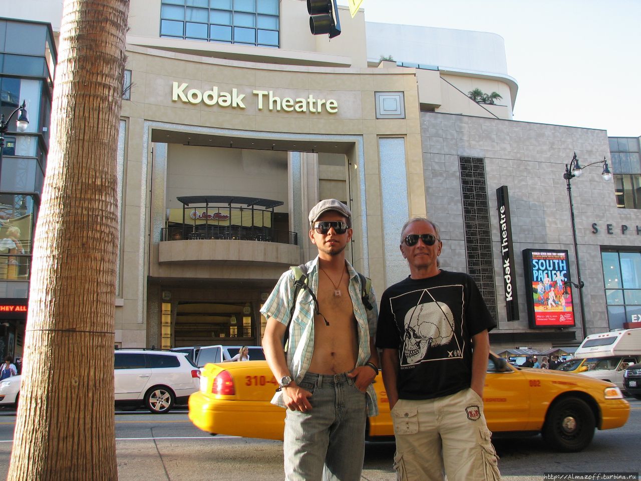 Юрий Суханов и Андрей Алмазов в Голливуде, Лос-Анджелес Лос-Анжелес, CША