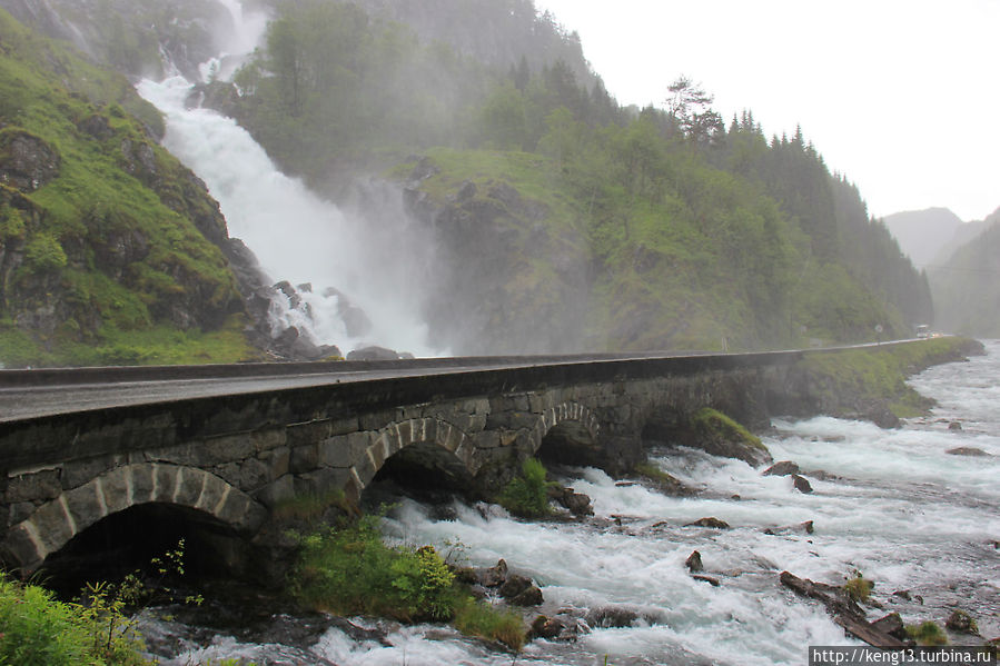 Дорогой водопадов Западная Норвегия, Норвегия