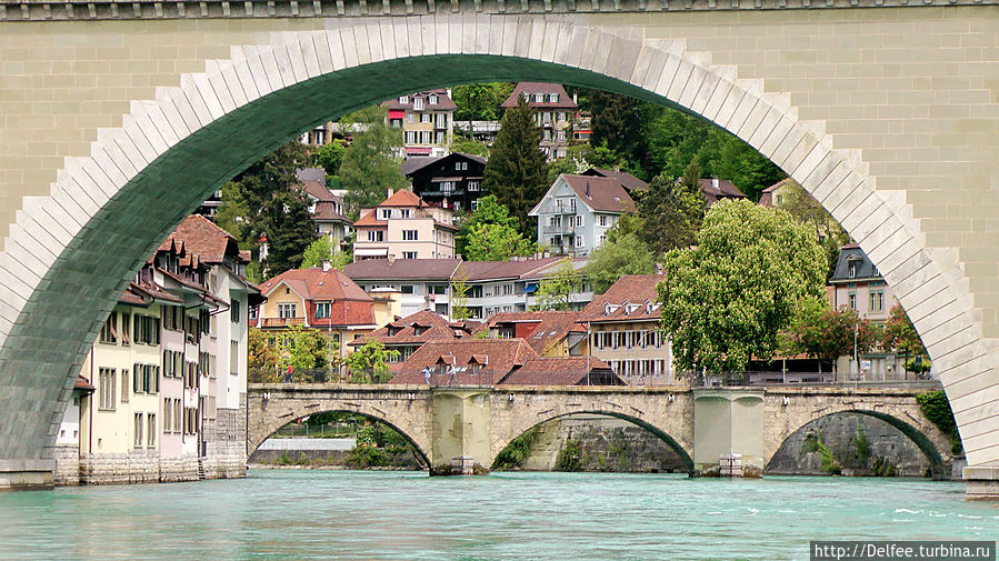 Мост Нидеггбрюке Берн, Швейцария