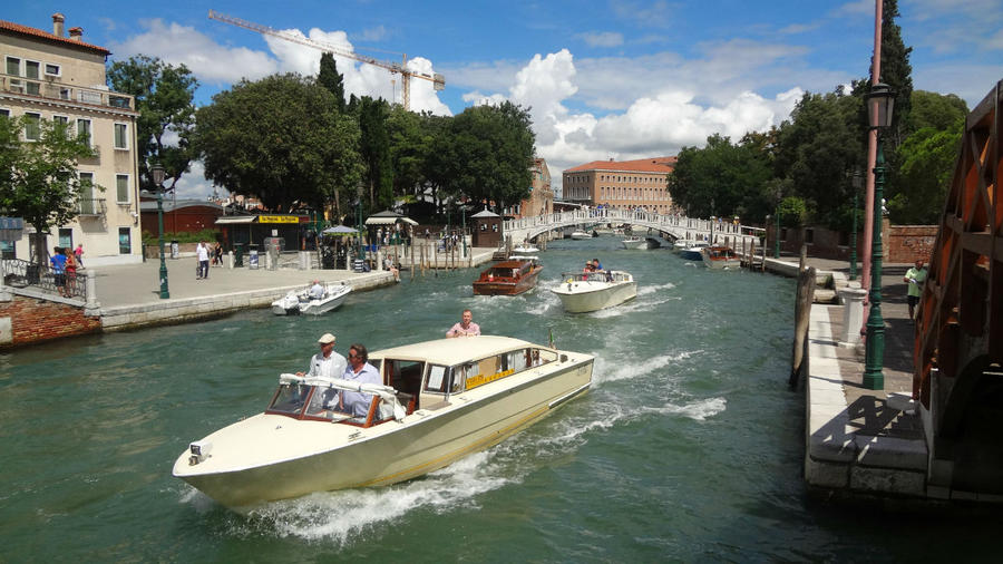 Речное такси Венеция, Италия