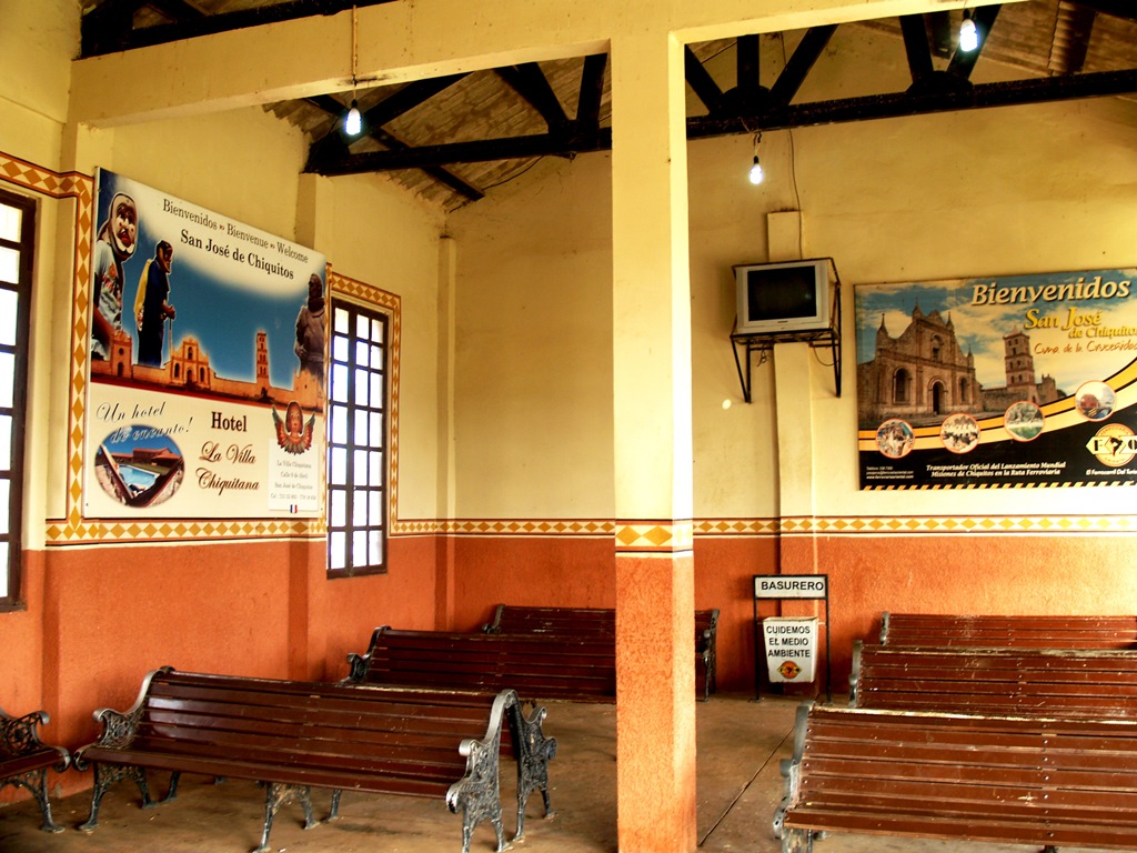 Ж.д. вокзал Сан-Жозе-де-Чикитос Сан-Жозе-де-Чикитос, Боливия
