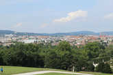 Вид на Вену с холма Глориетты