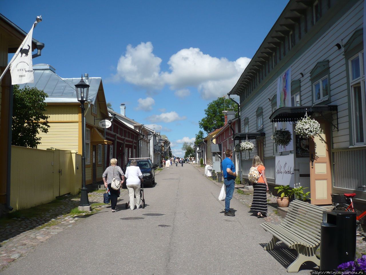 Небольшая прогулка по средневековому городу Наантали, Финляндия