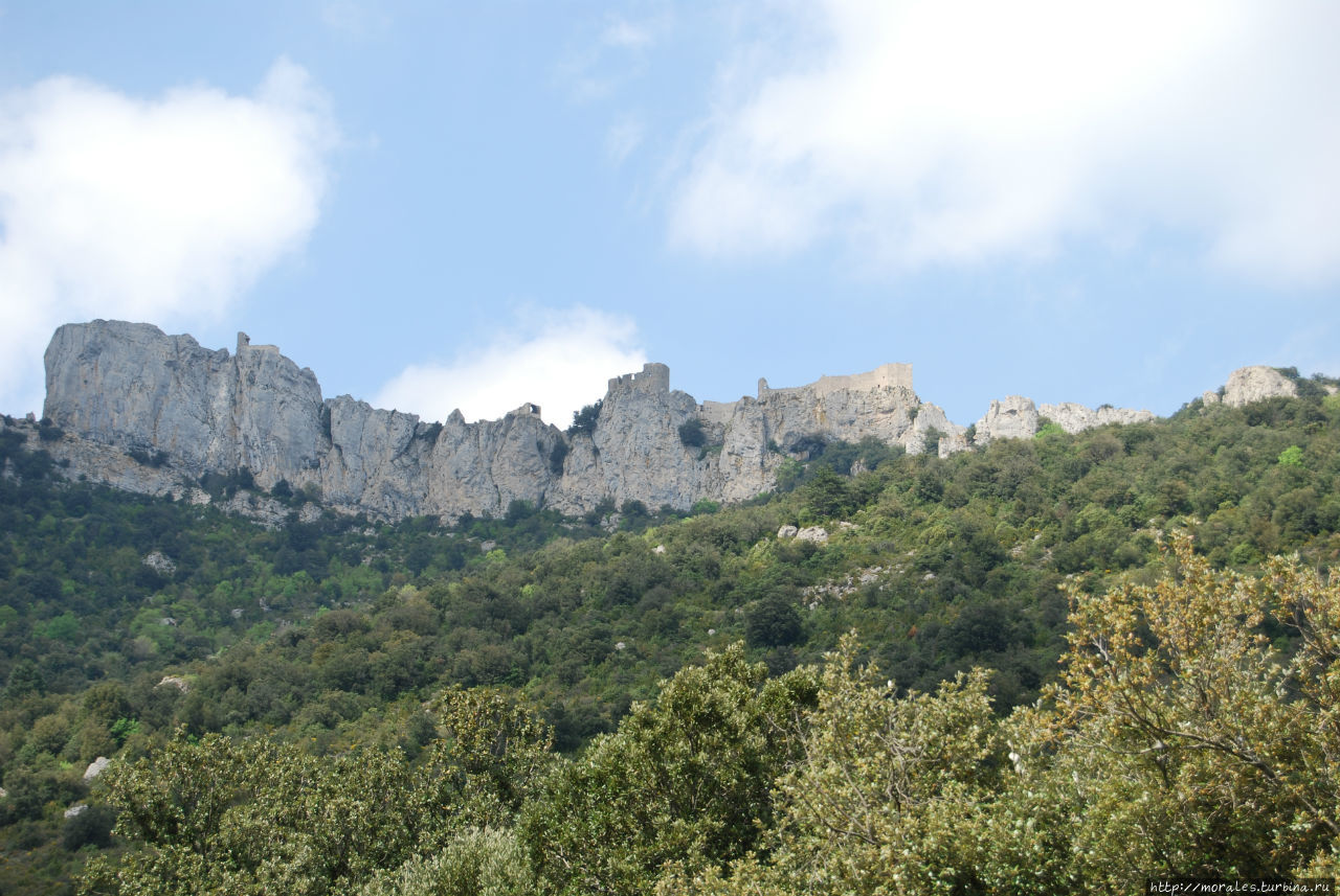 А это уже Peyrepertuse... Перпиньян, Франция