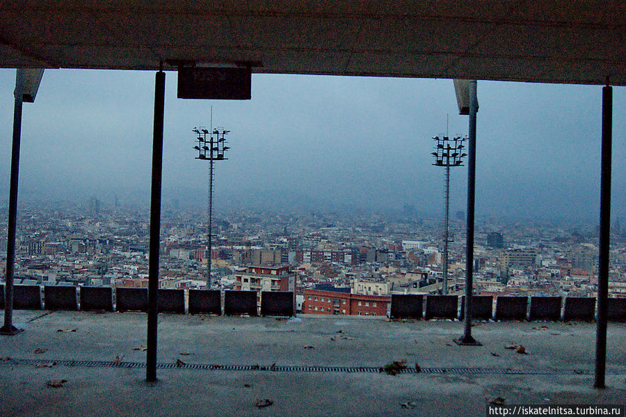 Вид с Монжуика Вид с Монжуика