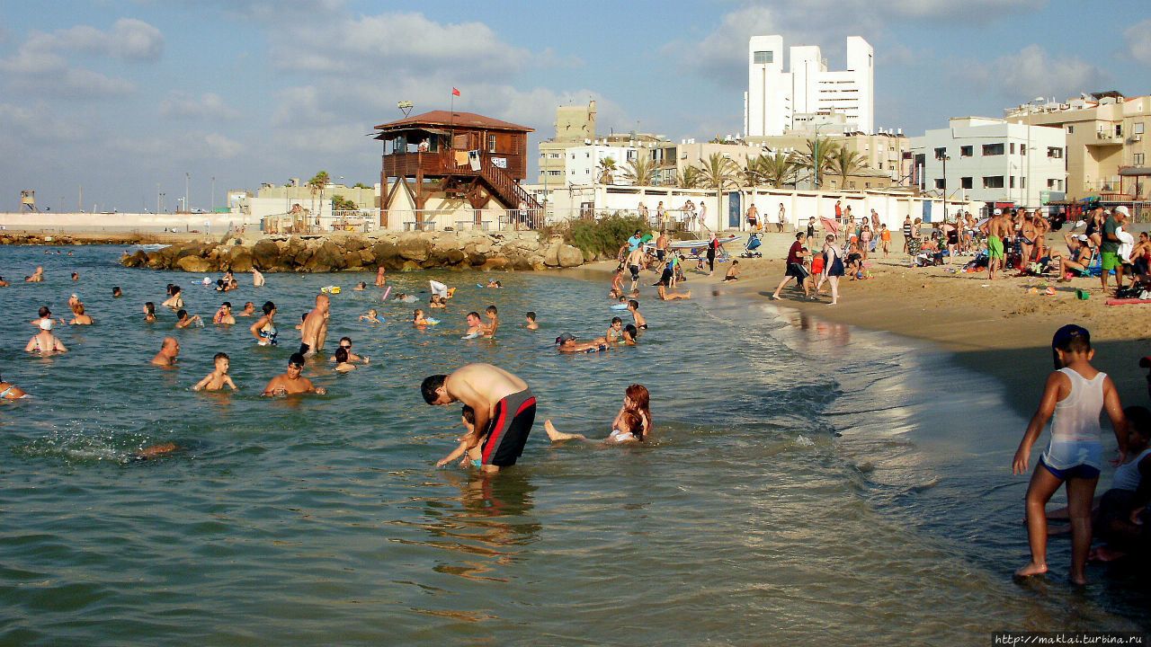 Пляж Бат Галим. Хайфа, Израиль