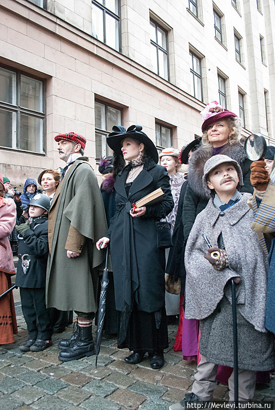 Репортаж с Дня рождения Шерлока Холмса в Риге Рига, Латвия