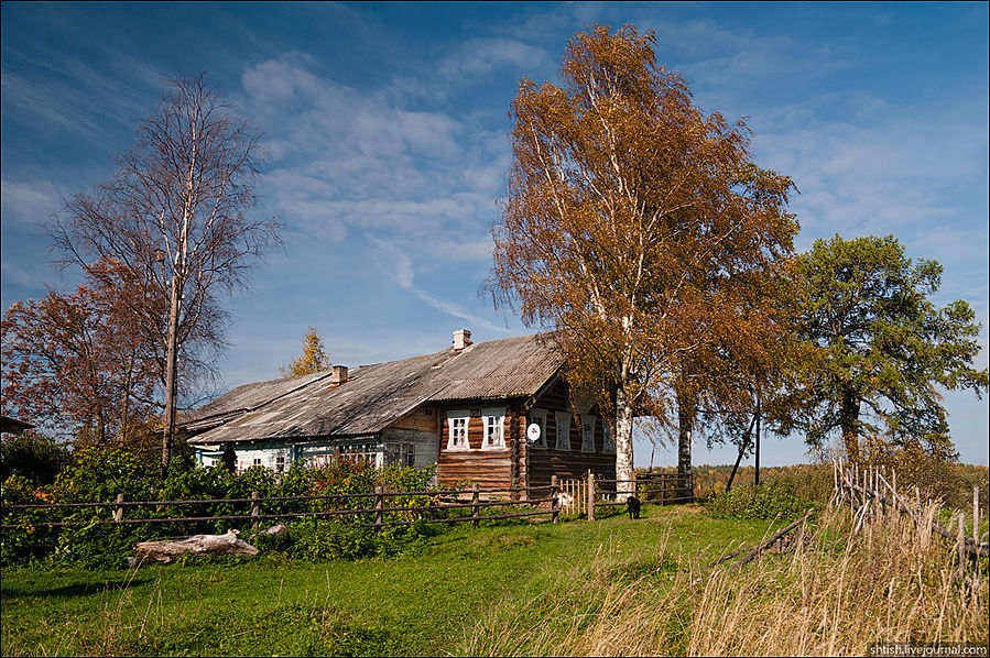 Россия. Кенозерье. Часть окружная Вершинино, Россия