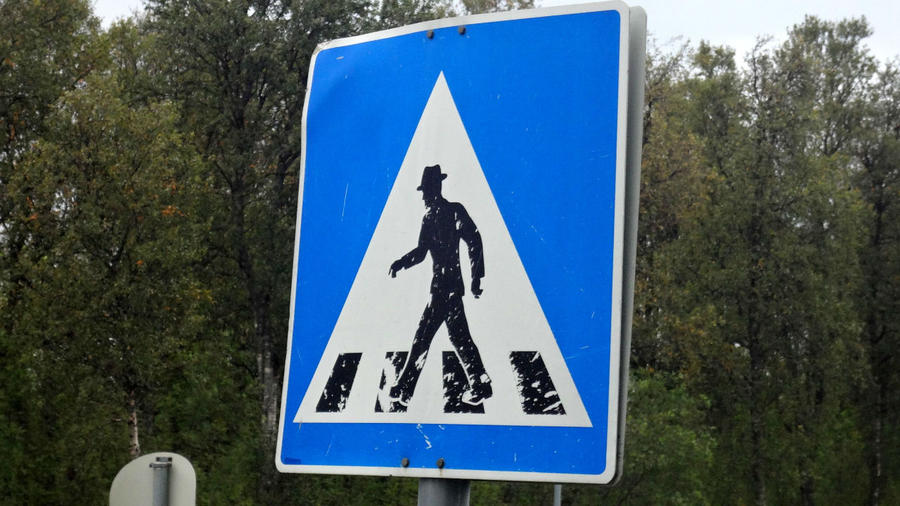 В Норвегии все пешеходы носят шляпу Тромсё, Норвегия