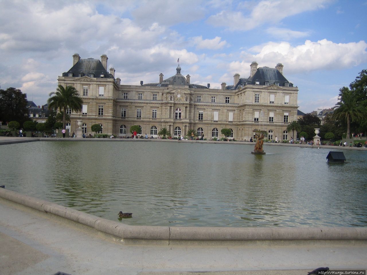 Люксембургский Сад Париж, Франция