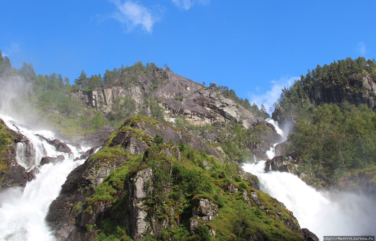 Живописные водопады Хардангервидда