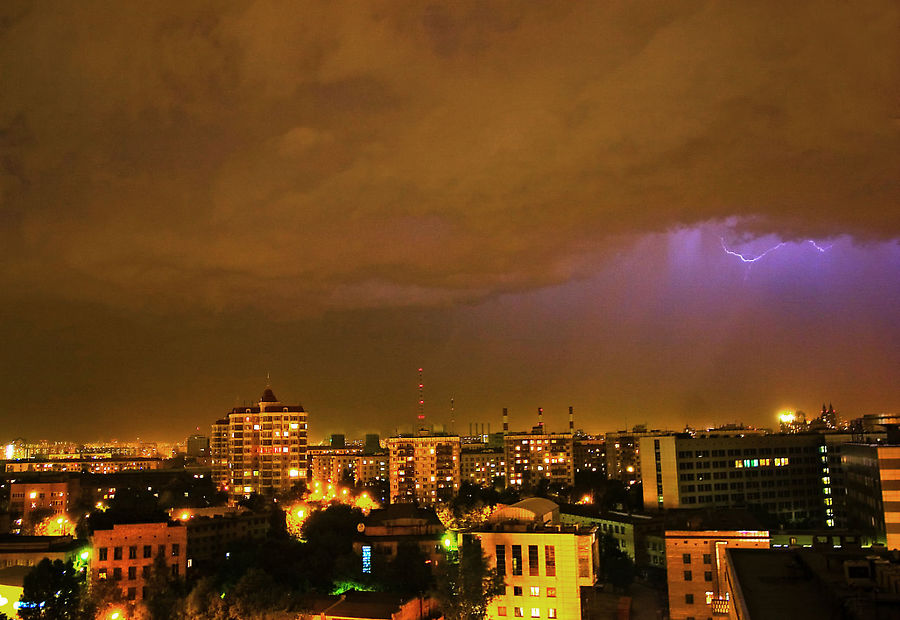 Гроза над Хорошёвкой Москва, Россия Гроза над Хорошёвкой Москва, Россия