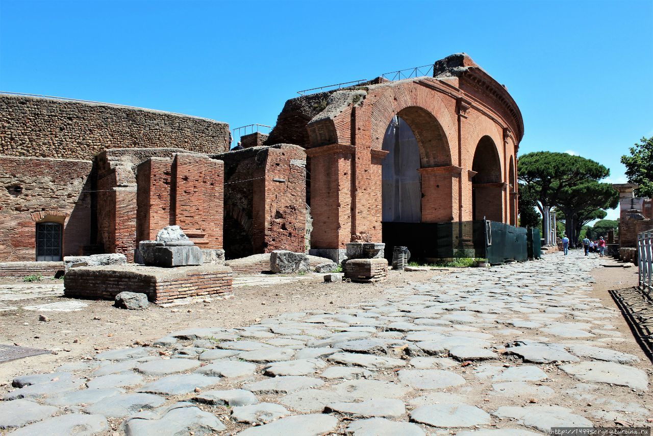 Археологический парк Остия Антика Лидо-ди-Остиа, Италия