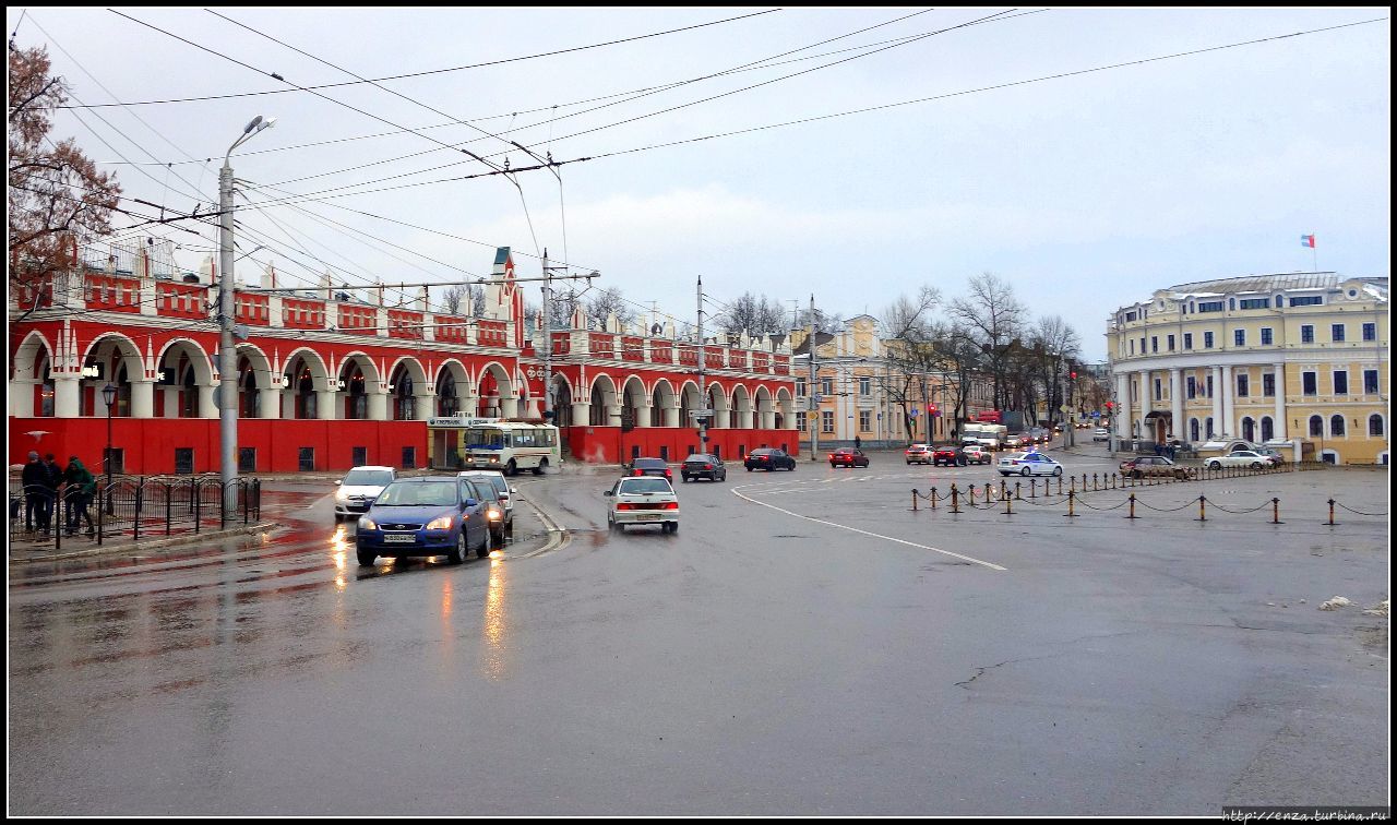 Площадь Старый Торг. Калуга, Россия