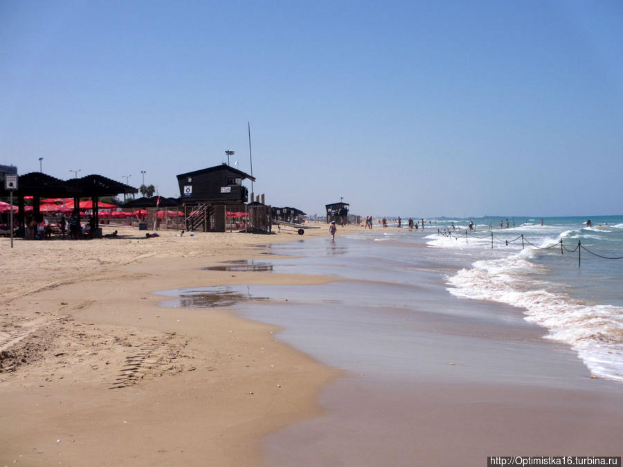 Пляж Хоф а-Кармель (пляж Дадо) Хайфа, Израиль