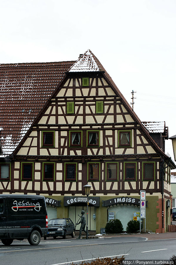 Мерклинген — деревня с собственным привидением Вайль-дер-Штадт, Германия