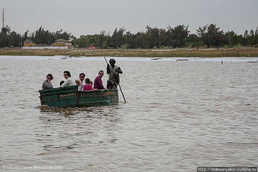 Розовое Озеро Сенегала Озеро Ретба, Сенегал