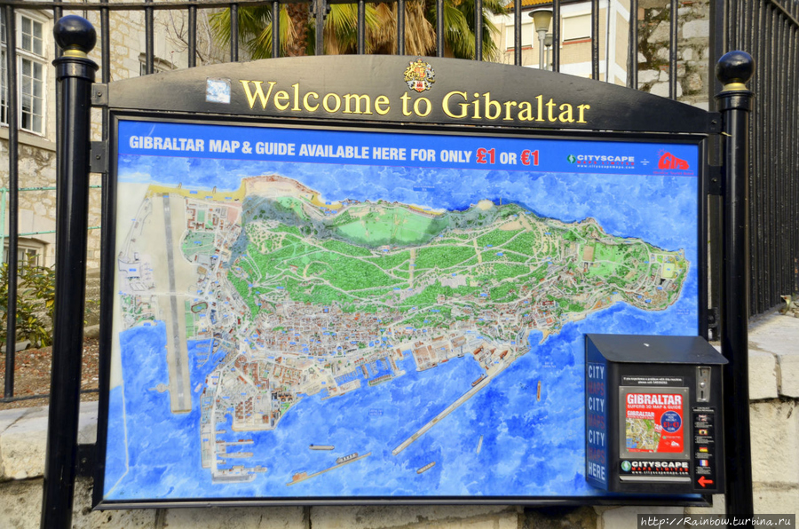 Гибралтар на ладони Гибралтар