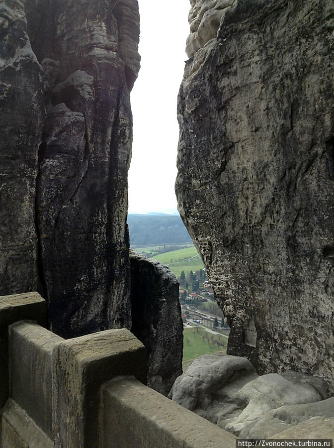 Саксонская Швейцария. Бастай Саксонская Швейцария Национальный Парк, Германия