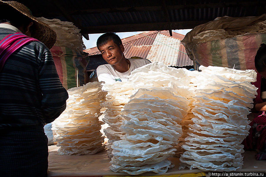 Рынок на воде Озеро Инле, Мьянма Рынок на воде Озеро Инле, Мьянма