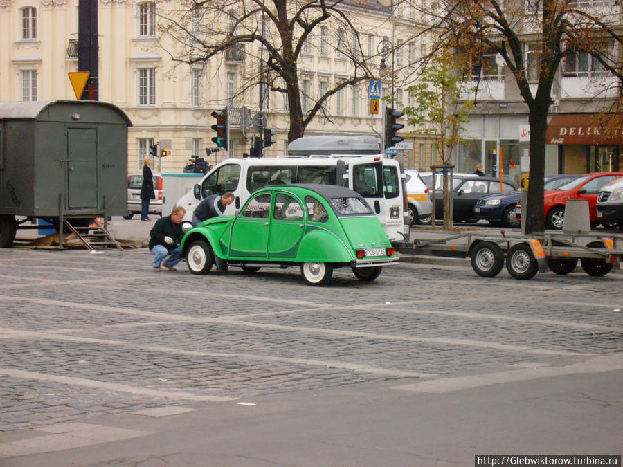 Retro car exposition