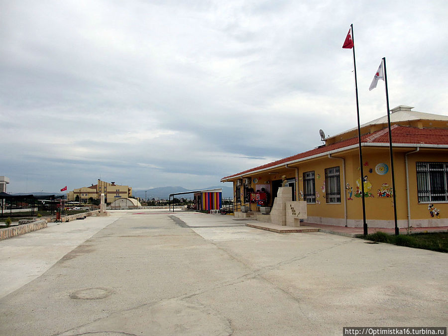 Территория большая, но зелени мало Дидим, Турция Территория большая, но зелени мало Дидим, Турция