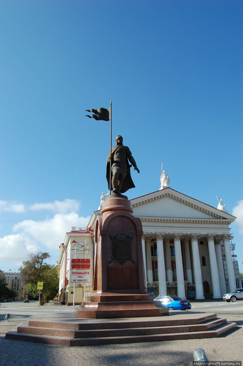 Памятник Александру Невскому Волгоград, Россия