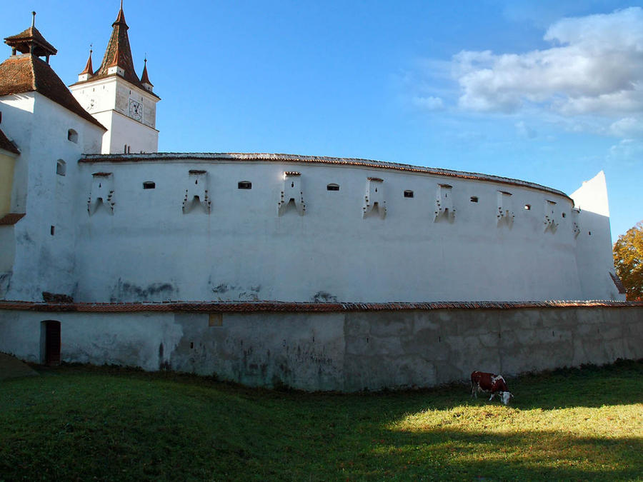 Церковь — крестьянская крепость Харман, Румыния