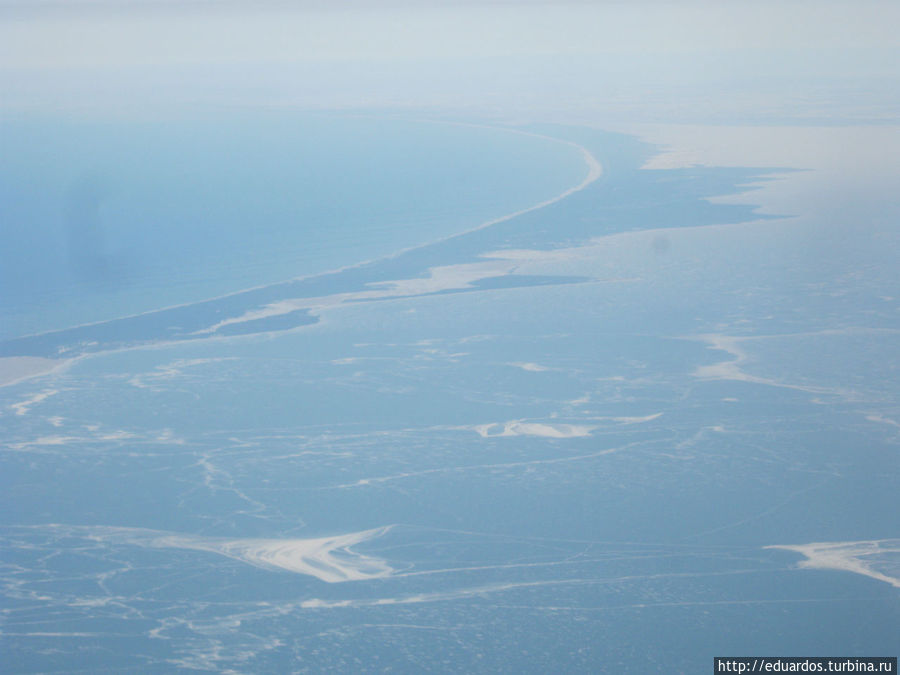 над Куршской косой над Куршской косой