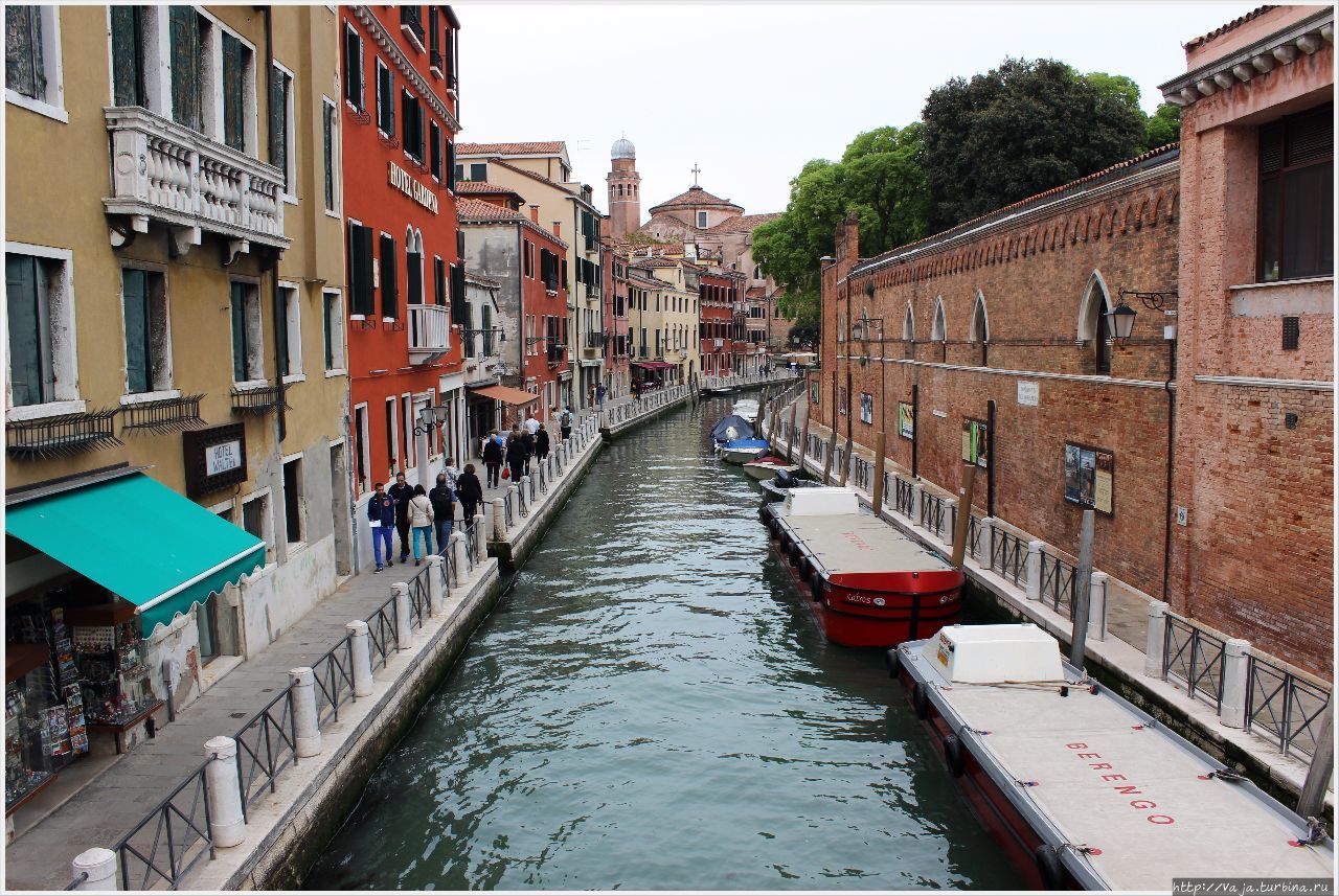 Знаменитые каналы Венеции Венеция, Италия