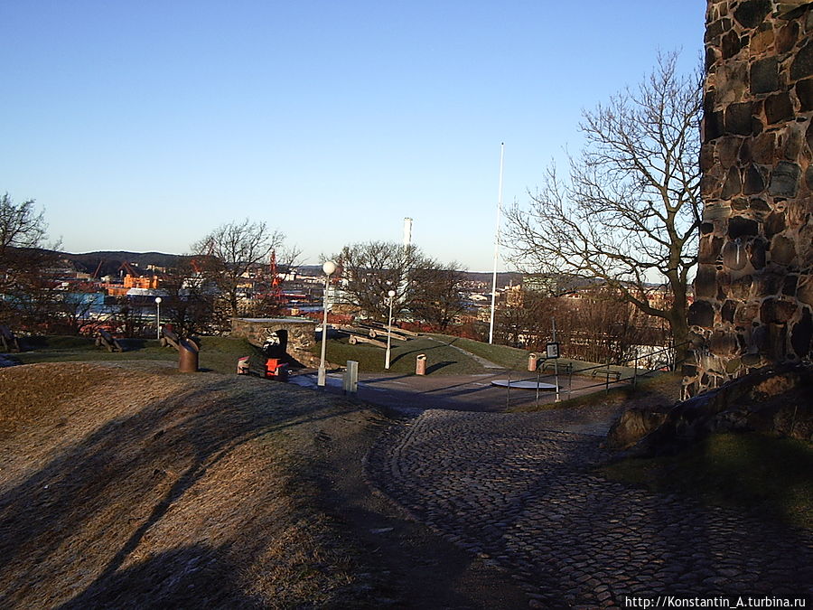 у крепости Гётеборг, Швеция