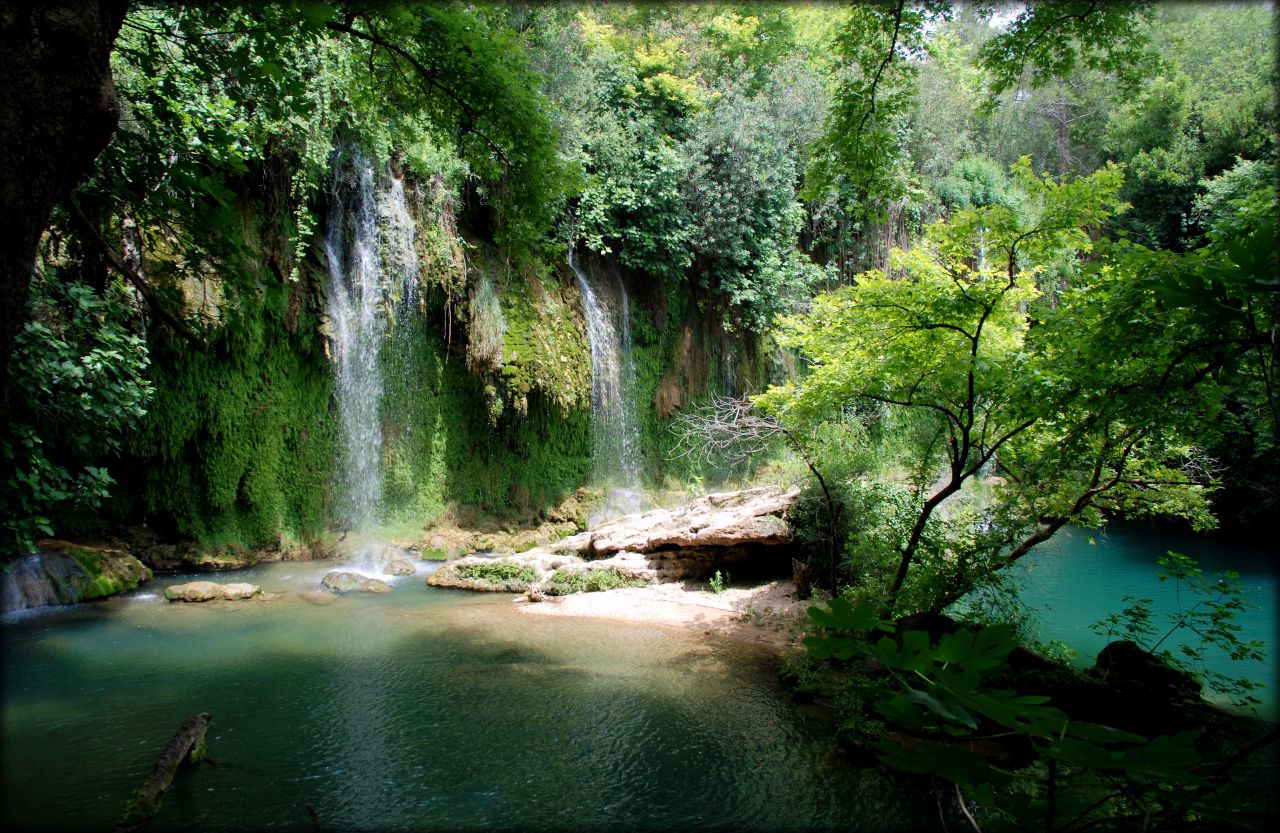 Водопад Куршунлу Аксу, Турция