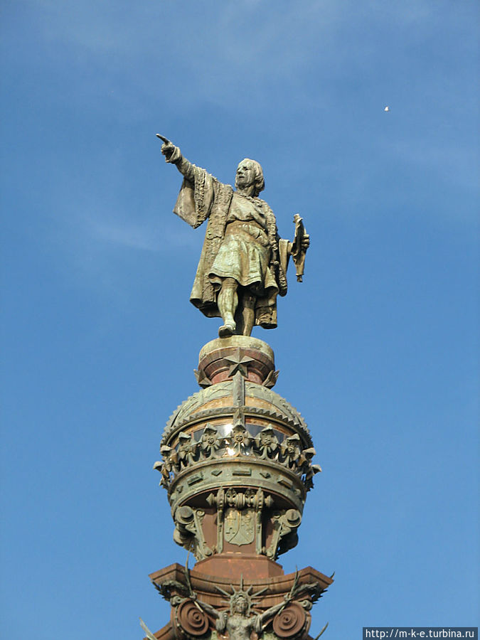 Город другой, а Христофор Колумб все тот же Барселона, Испания