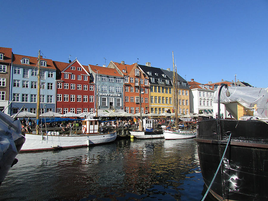 Прекрасная датская столица Копенгаген, Дания