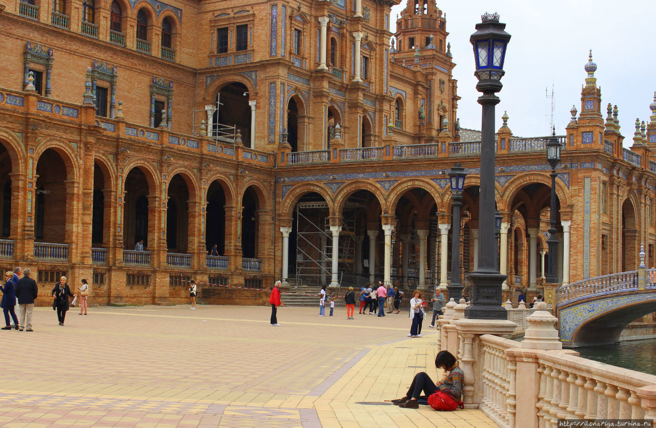 Севилья. Площадь Испании Севилья, Испания Севилья. Площадь Испании Севилья, Испания