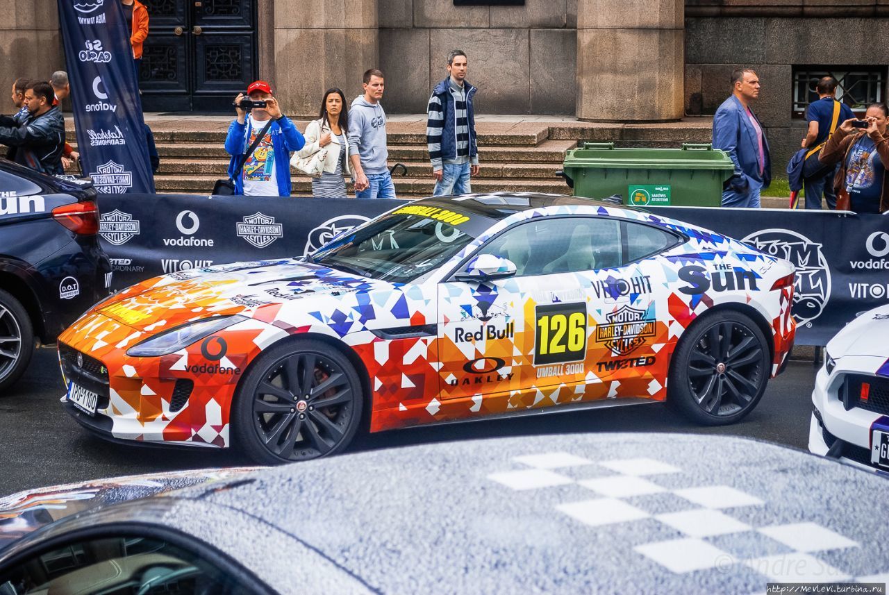 Ралли    Gumball 3000 Рига, Латвия