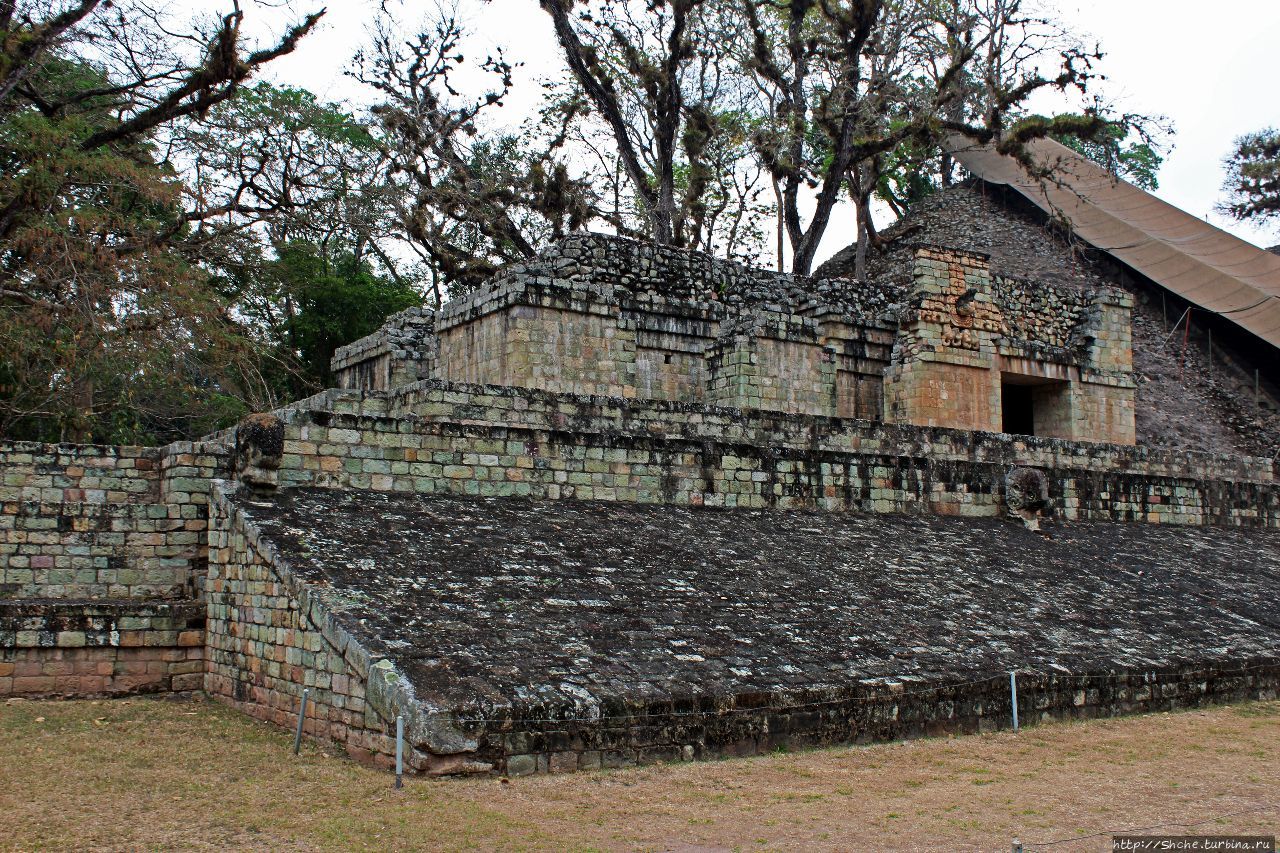 Древний город Копан Копан-Руинас, Гондурас