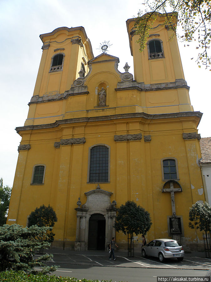 Церковь францисканцев. г.Эгер. Венгрия. Истрия, Хорватия