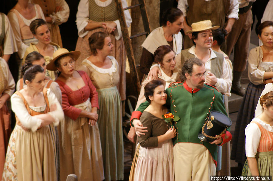 Венская опера на итальянском языке с немецким переводом Вена, Австрия