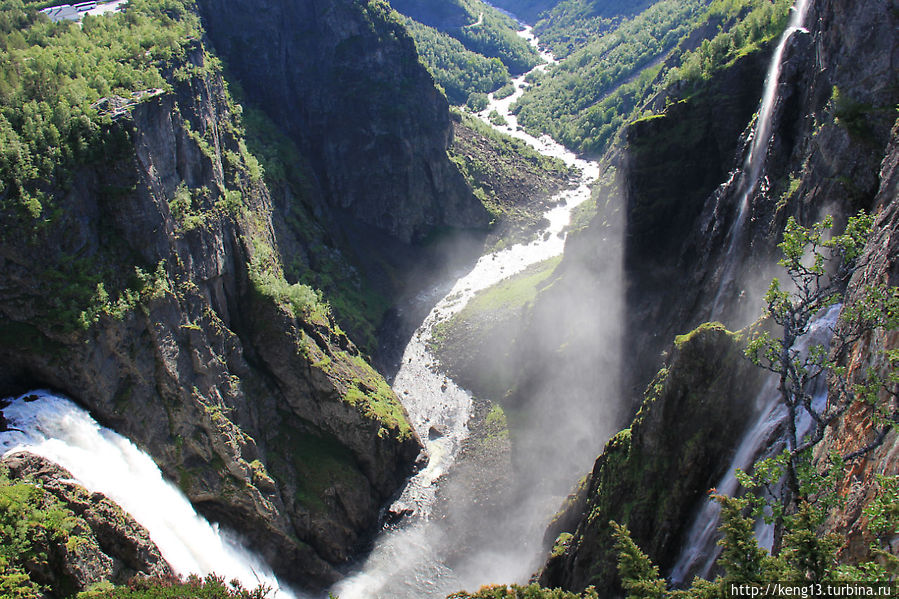 Водопад Вёрингфоссен / Vøringsfossen waterfall