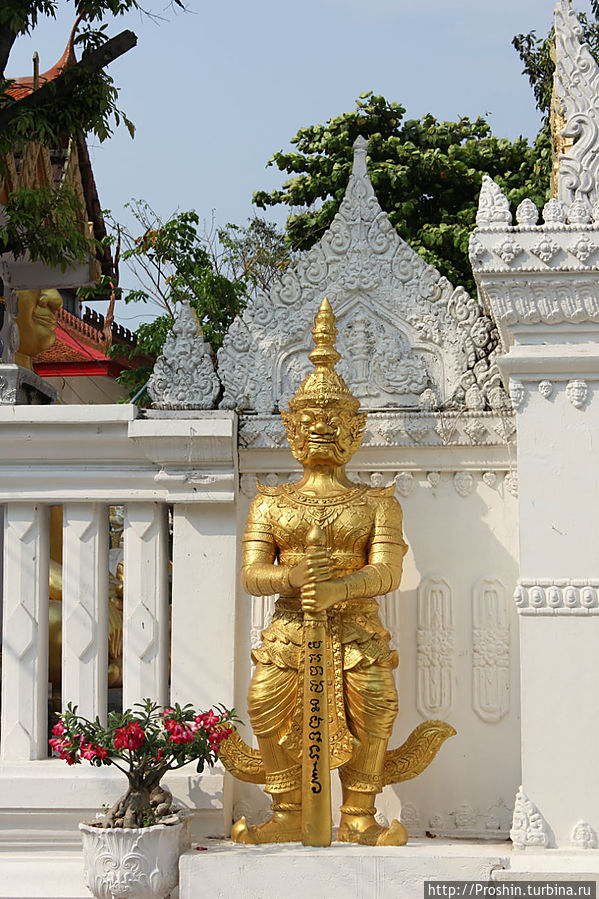 Бангкок день 1-й Ват Ситарам Бангкок, Таиланд