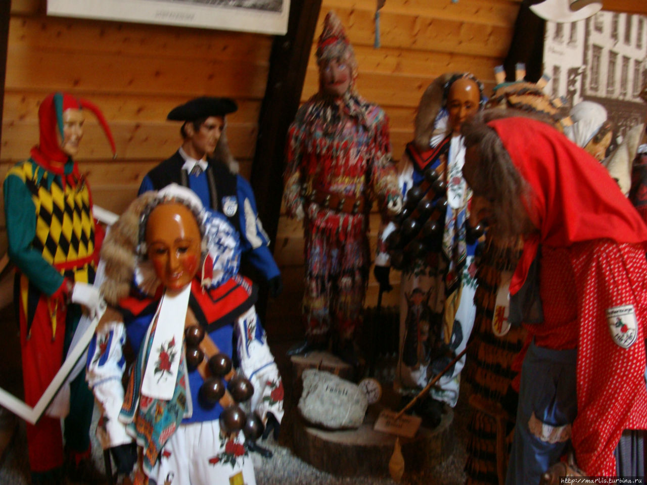 Роттвайльский традиционный карнавал в экспозиции музея Бад-Дюрхайм, Германия