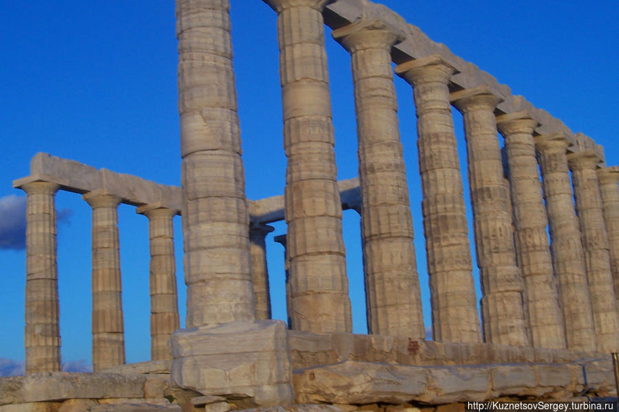 Храм Посейдона Сунио, Греция