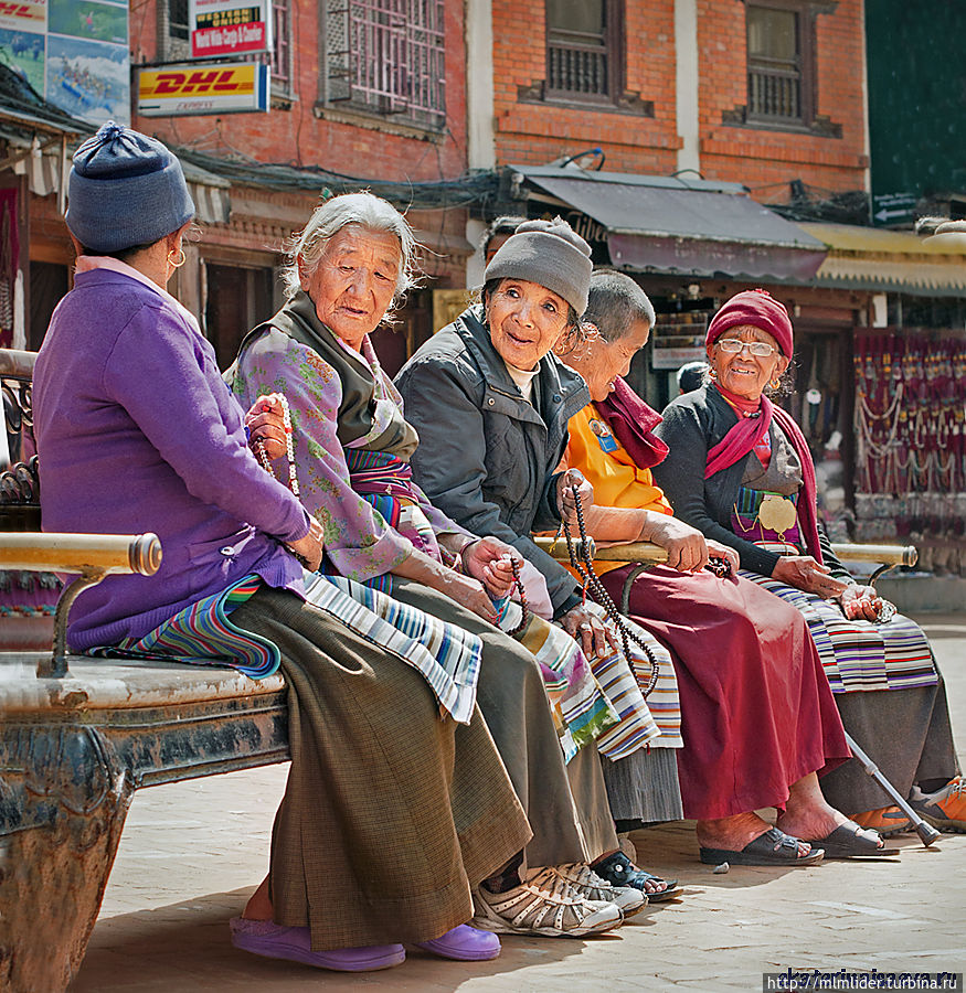 Непал — жители Катманду Катманду, Непал
