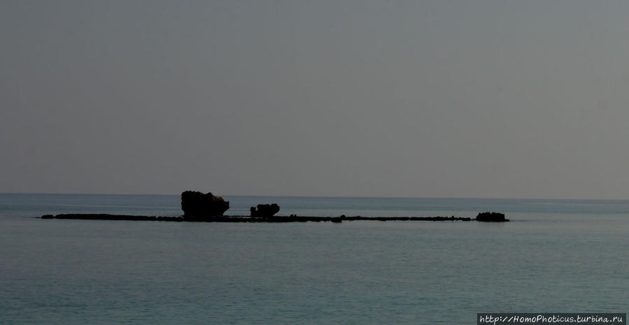 Море возле Вароши Фамагуста, Турецкая Республика Северного Кипра